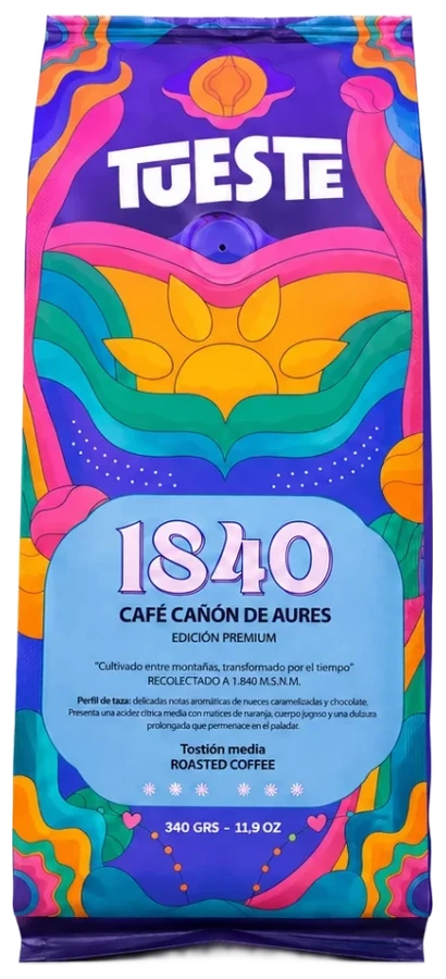 Bolsa de Café Aures 1840 Amour